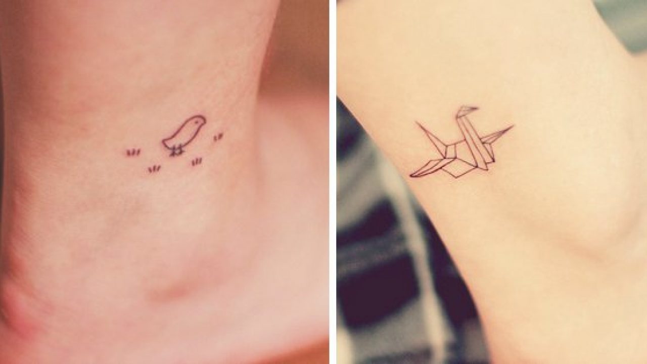30 Tatuajes minimalistas que te harán comprender que más no siempre es mejor