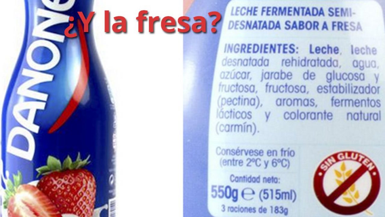 Productos sin fructosa