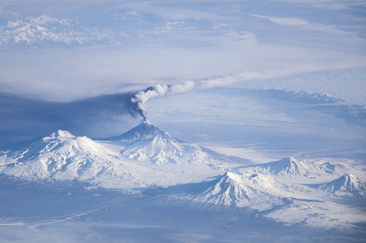 ISS-38_Kliuchevskoi_Volcano_on_Kamchatka