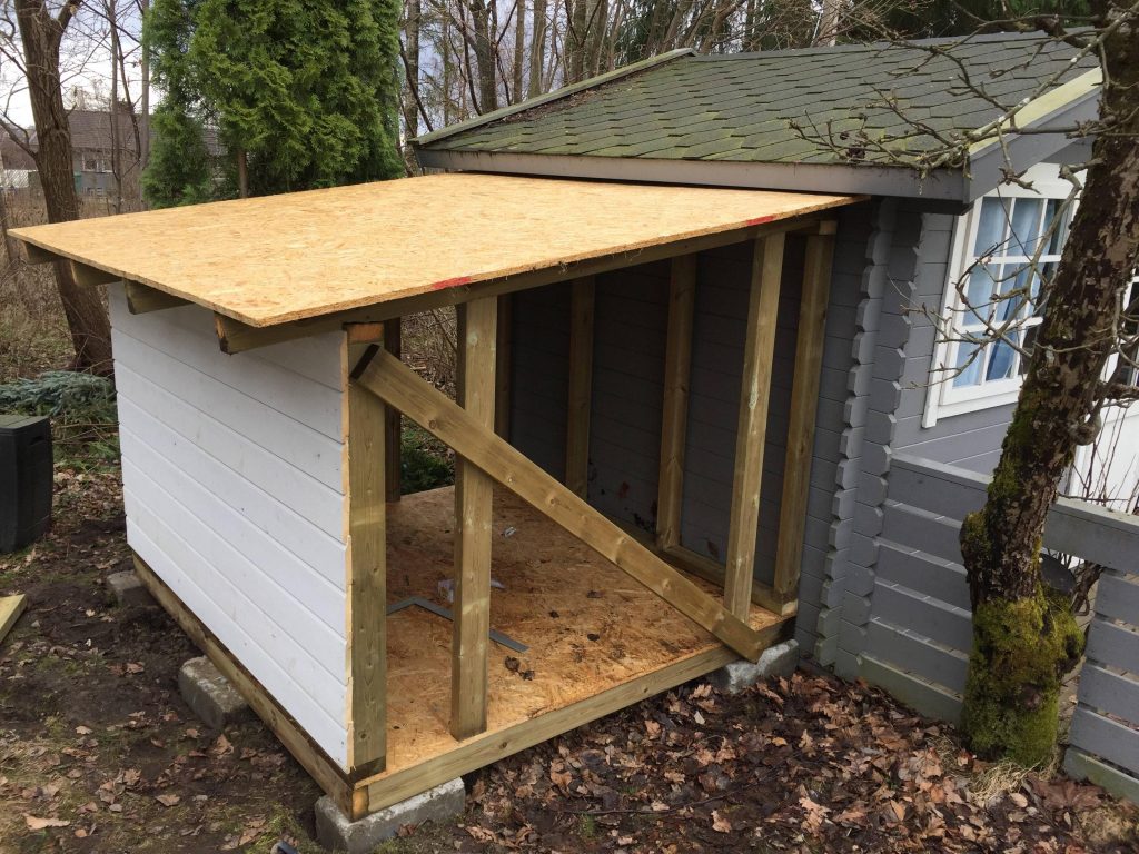 Empieza creando una estructura de madera y acaba construyendo algo que