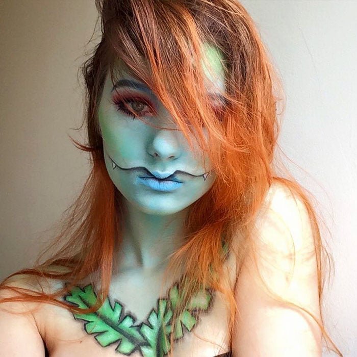 joven artista del maquillaje hace maravillas 30