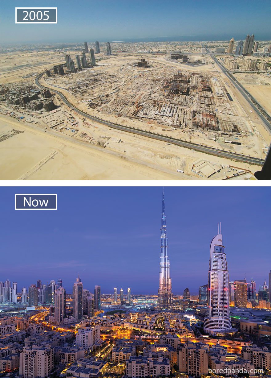 ciudades del mundo antes y ahora 6