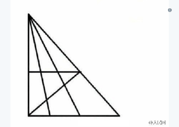 Cuántos triángulos ves? Podemos asegurar que son más de los que ...