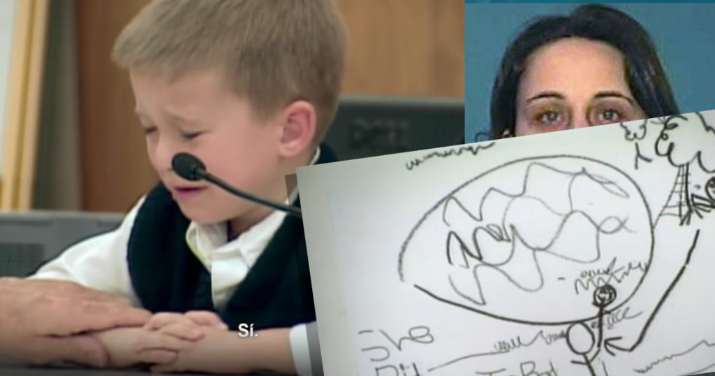 El duro testimonio de un niño de 6 años obligado a declarar contra su propia madre por asesinato
