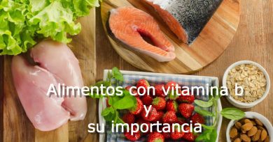 alimentos con vitamina b