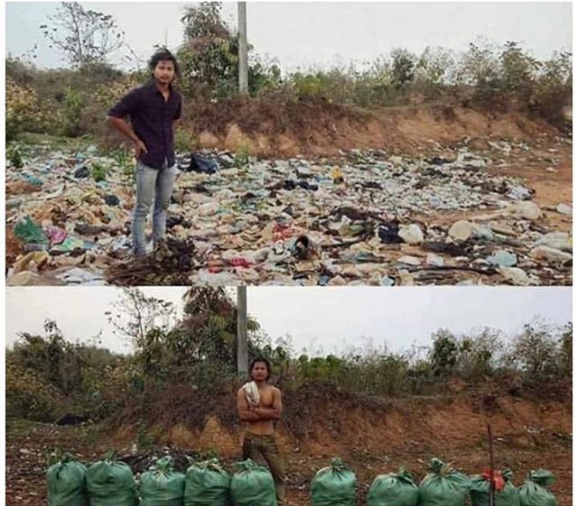 Nepal trashtag