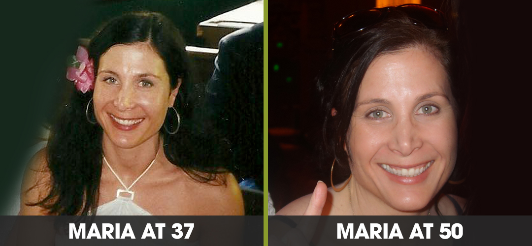 Antes y después del Yoga Facial