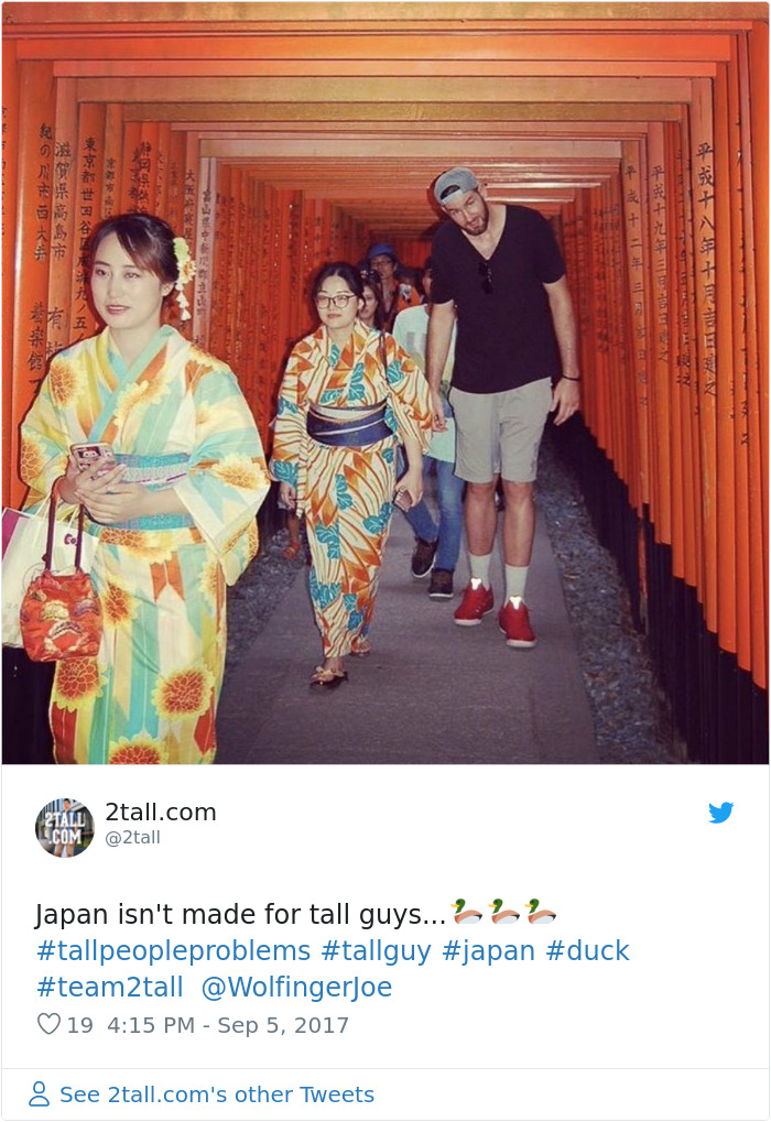 Japón no esta hecho para gente alta 11
