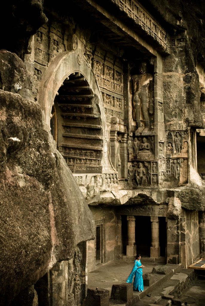 Ellora templo roca budista