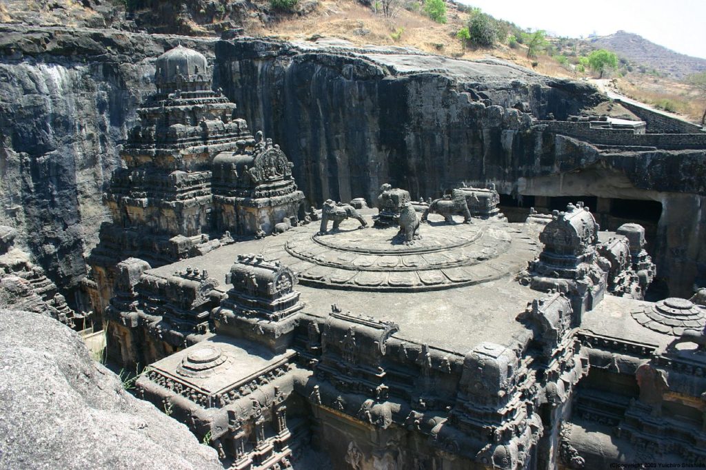 Ellora templo roca