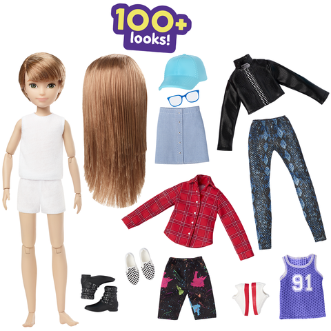 accesorios pelo ropa personalizable muñeca Barbie Mattel