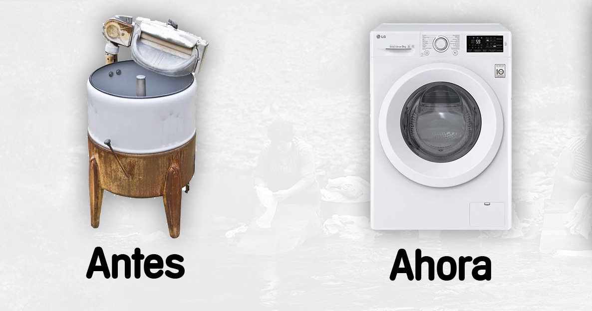 Primero Descuidado Desagradable Un repaso por la historia de la lavadora: de lavar a mano a utilizar la  inteligencia artificial