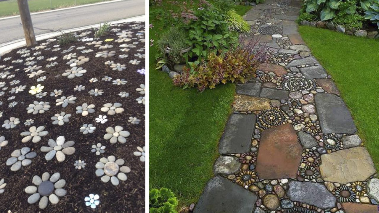 morfina Contorno nativo 18 grandes ideas sobre cómo usar piedras para decorar tu jardín