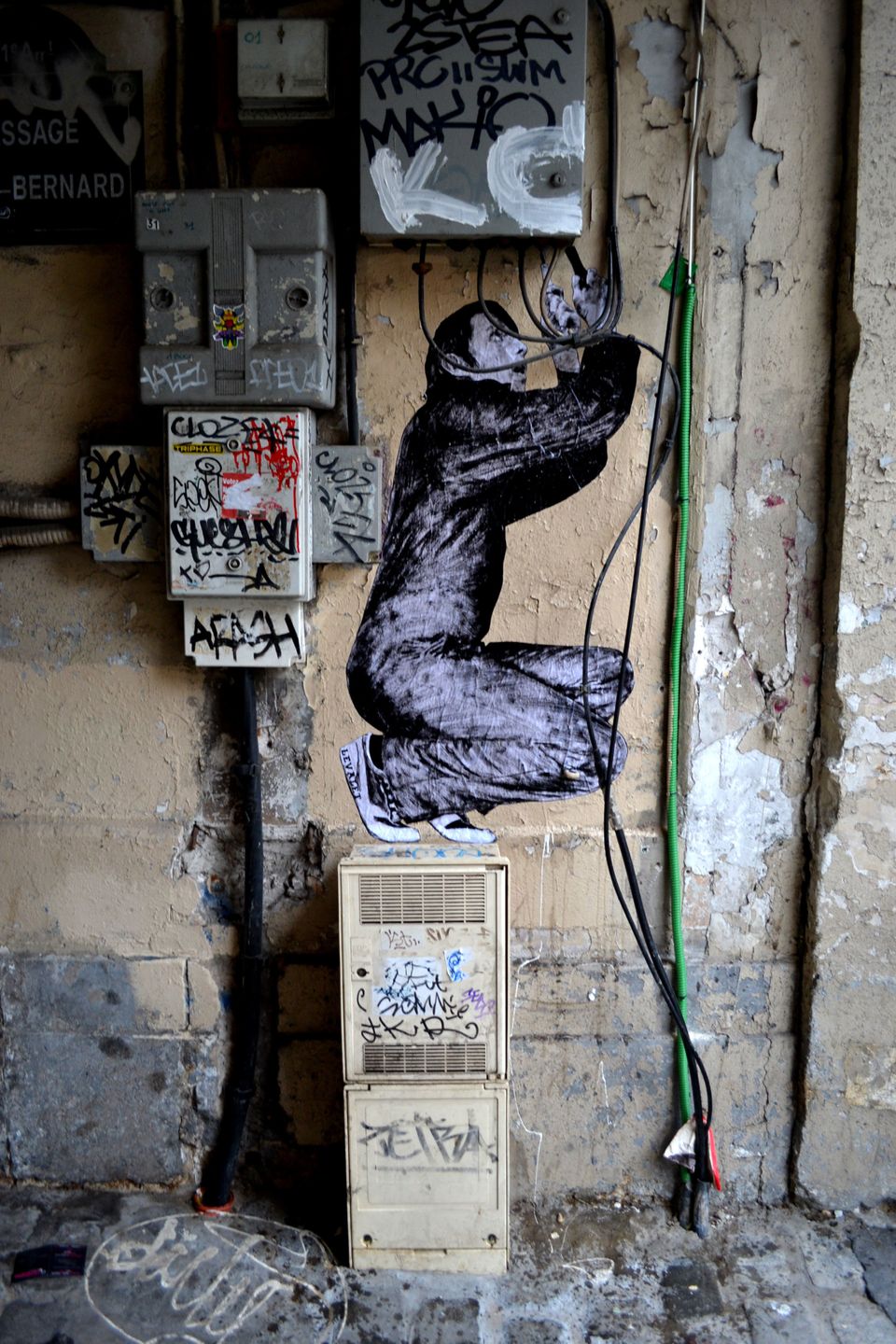 graffiti electricista