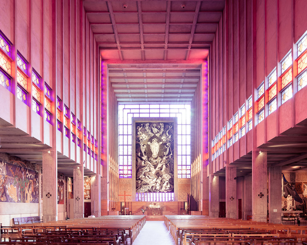 iglesia moderna rosa