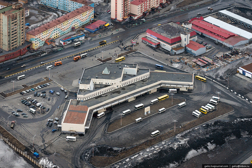 Norilsk ciudad gris
