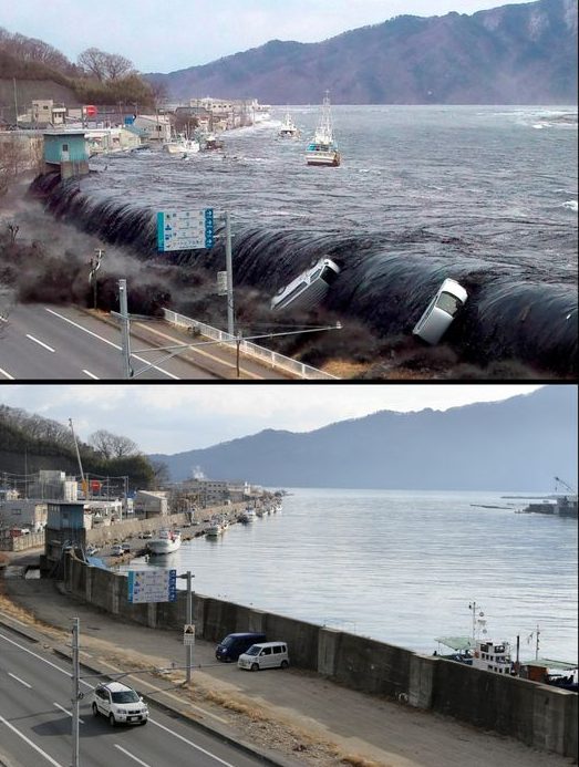 catástrofe japonesa en marzo de 2011