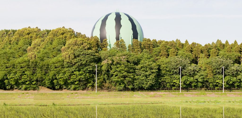 ¿Una sandía gigante? Esto es lo que hacen los japoneses con los tanques