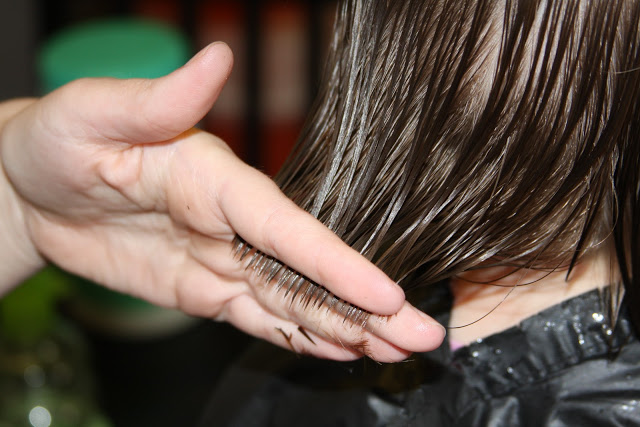 puntas rectas corte de pelo para niños
