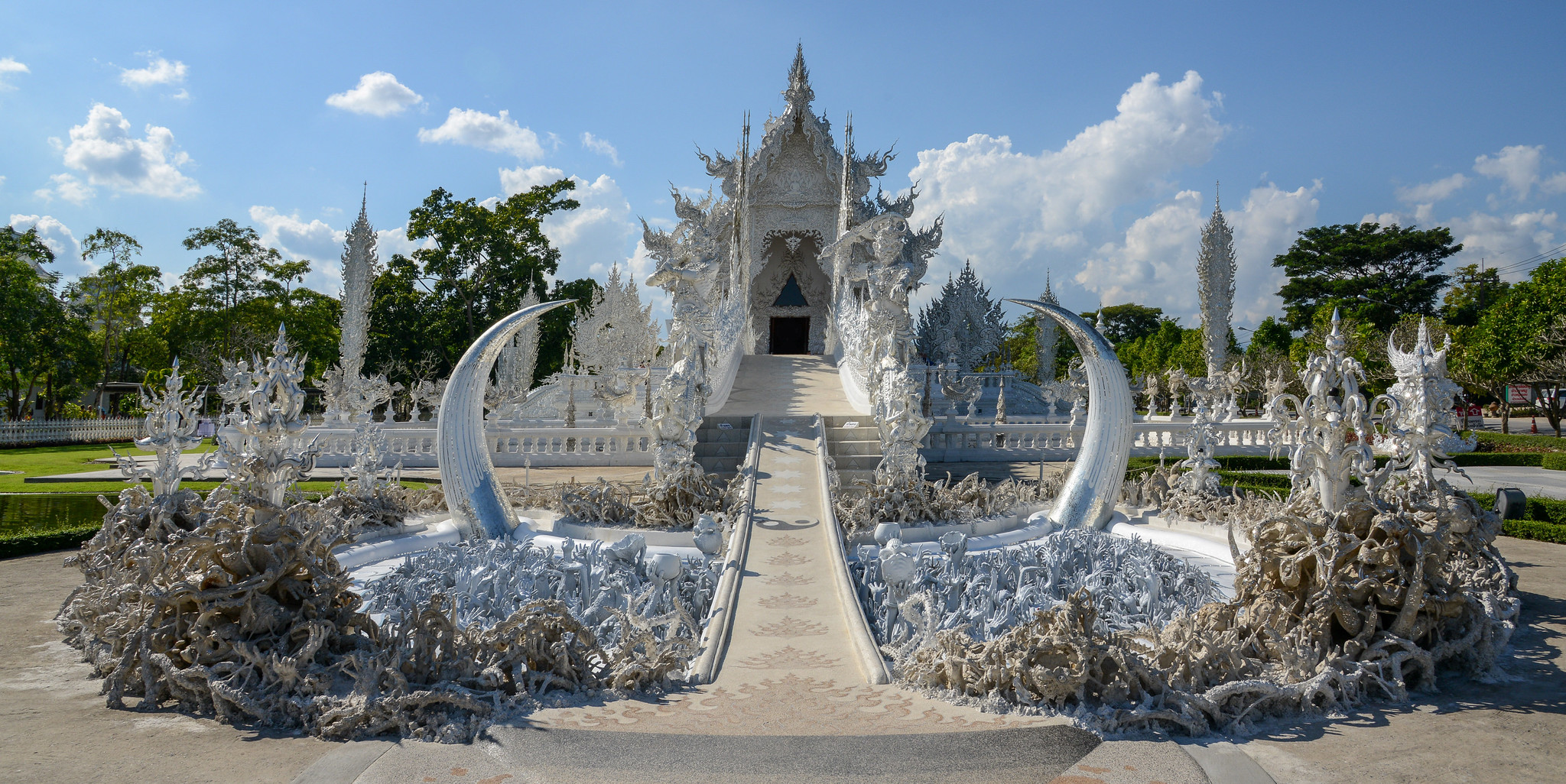 templo blanco de wat rong khun