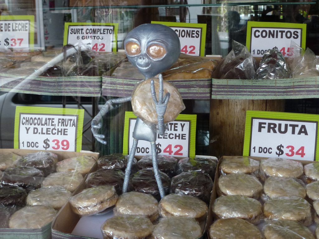 Alien pueblo obsesionado