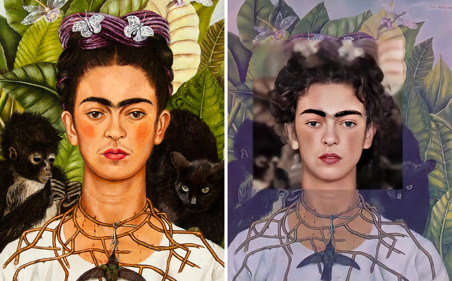 Frida Khalo Cuadro Realista