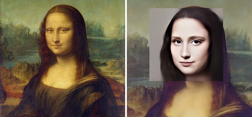 Mona Lisa Cuadro Realista