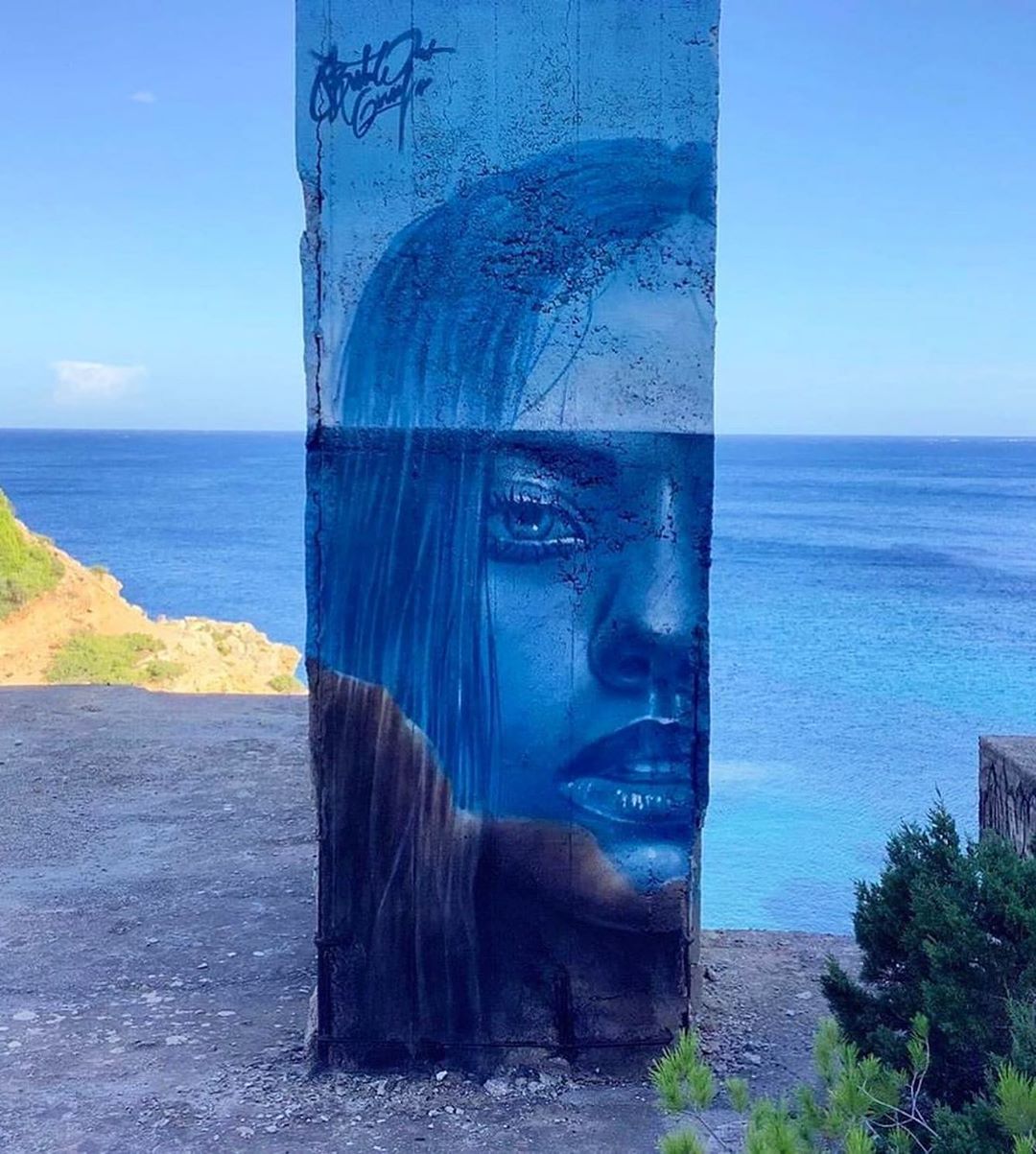 graffiti océano