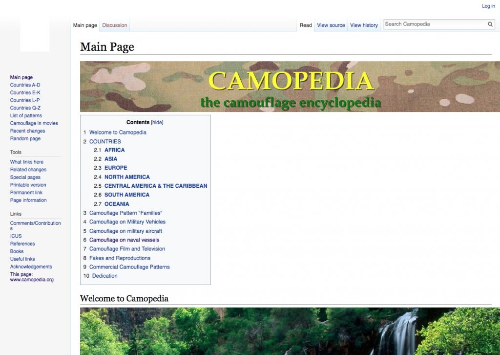 Camopedia sitios internet