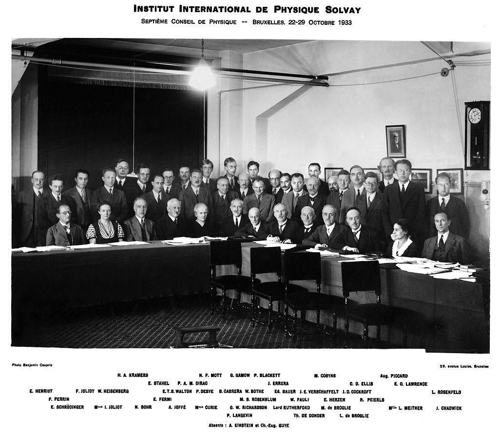 Séptimo Congreso Solvay 1933