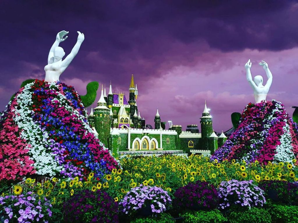 Dubai Miracle Garden, el jardín de flores naturales más grande del mundo