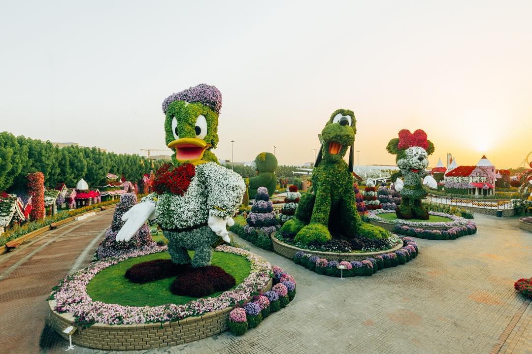 figuras disney flores