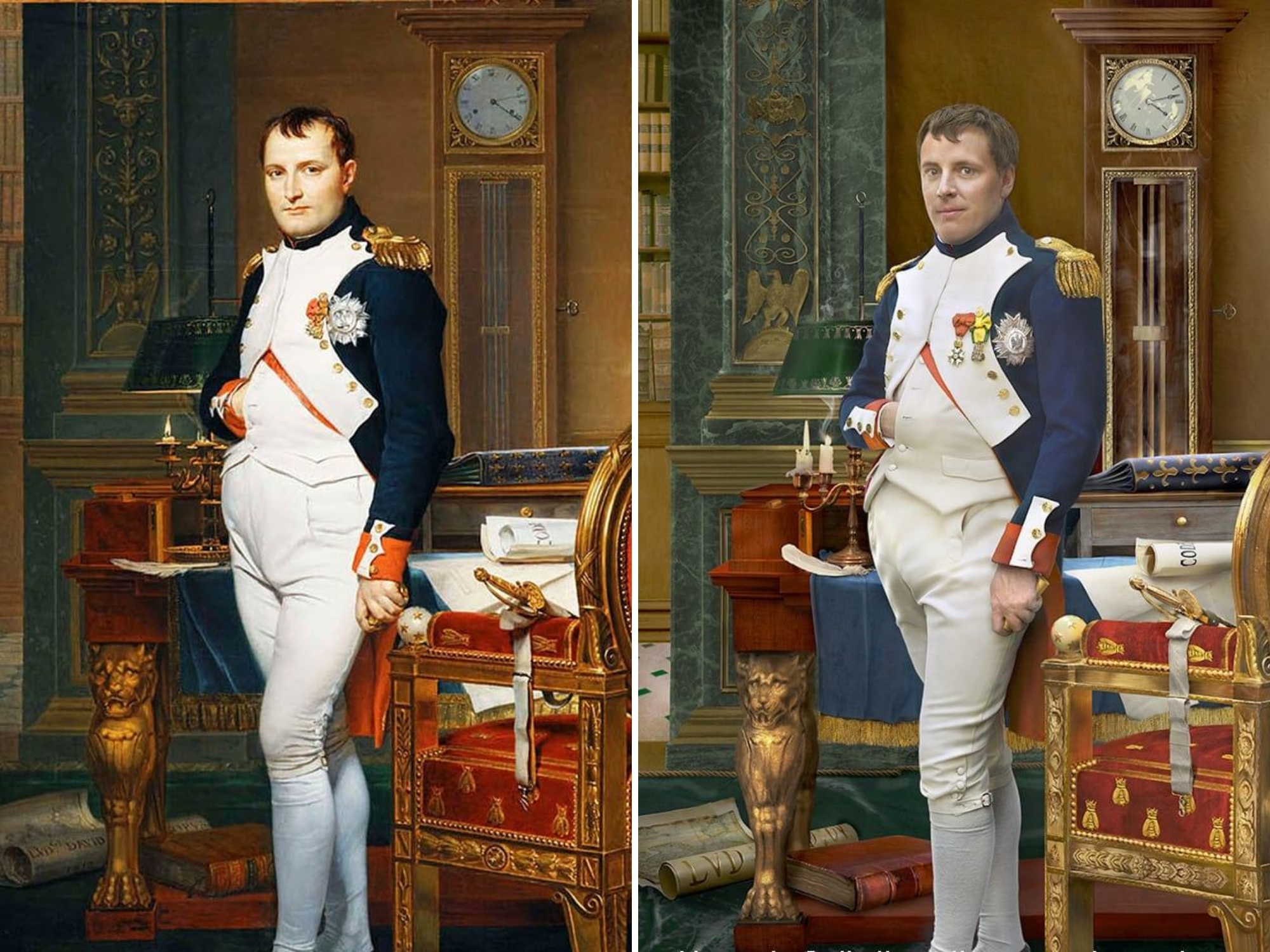 retrato napoleón