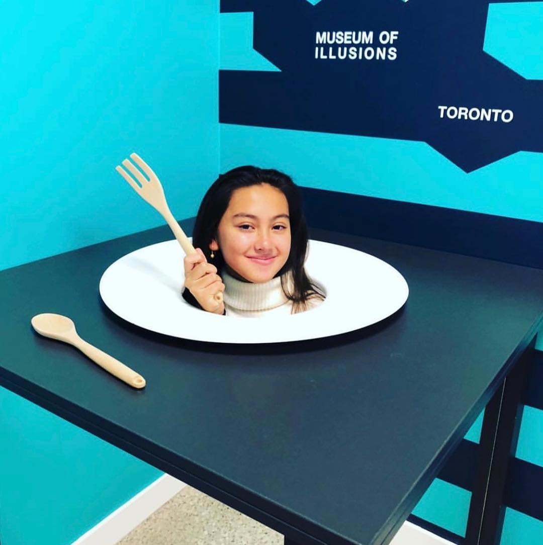 ilusion optica cuello