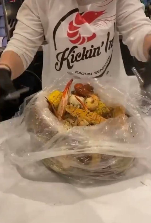 comida en bolsa