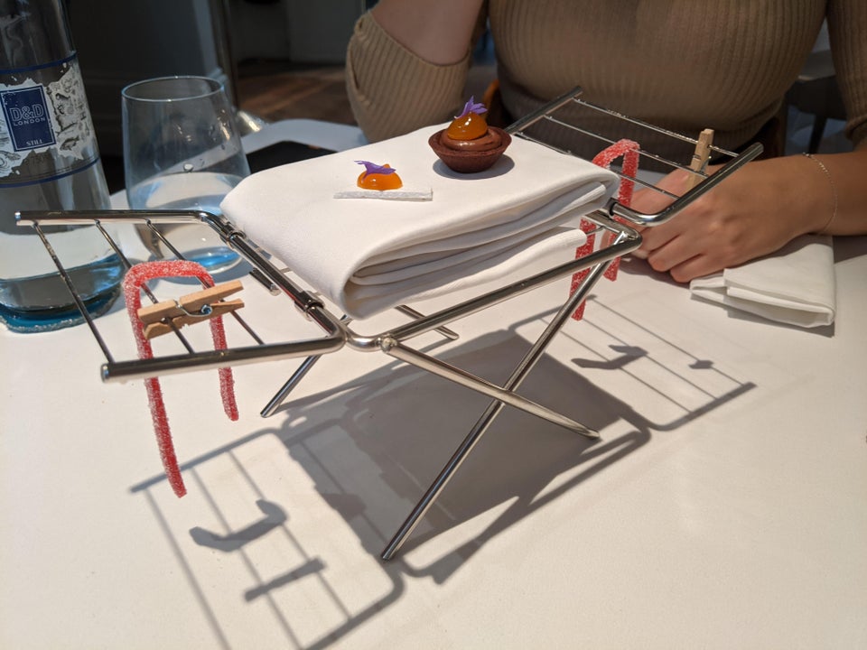 tendedero de degustación