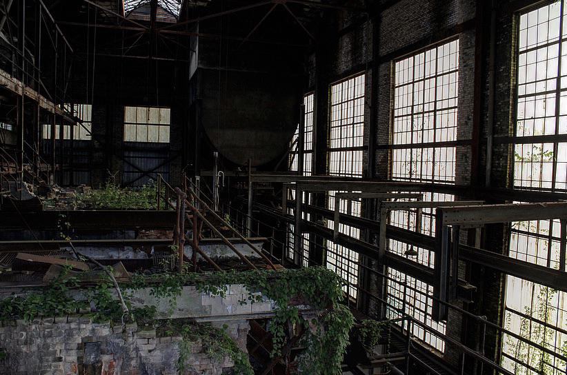 Fábrica abandonada en Milwalkee 