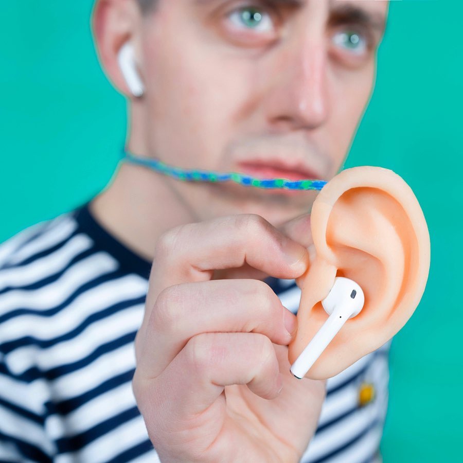 oreja artificial auricular