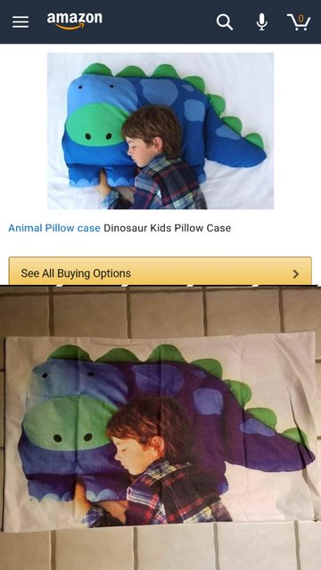 almohada de dinosaurio