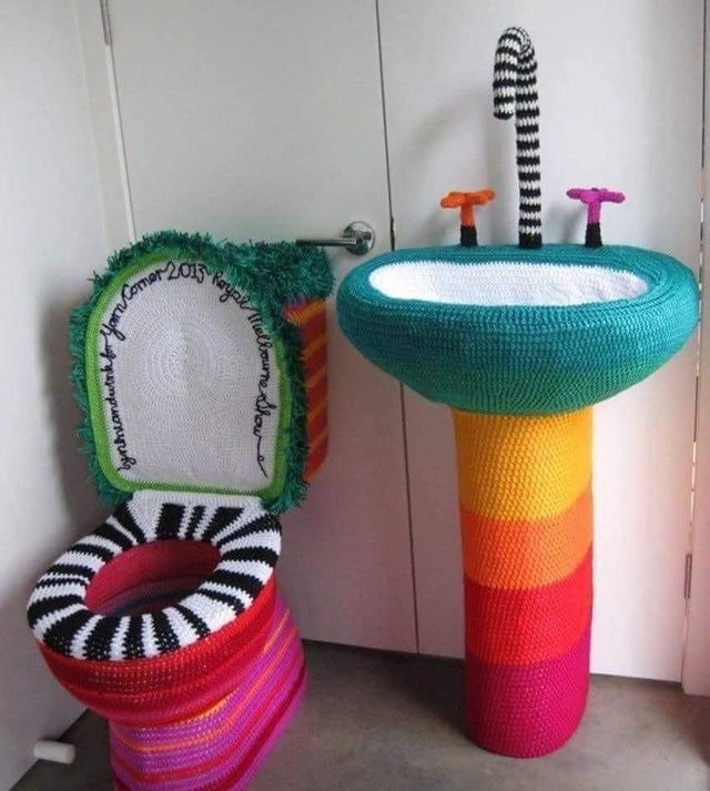 baño arcoiris
