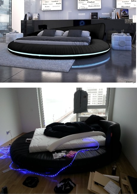 cama comprada online