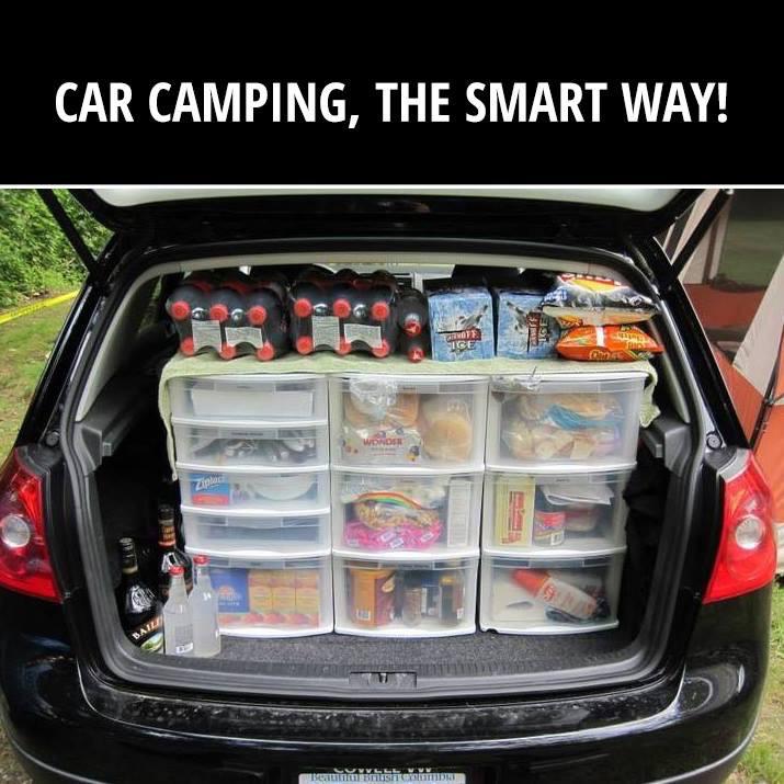 coche para camping
