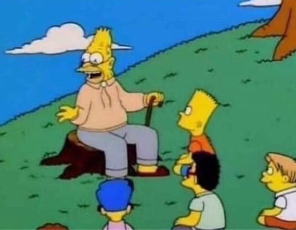 Abuelo de los Simpson