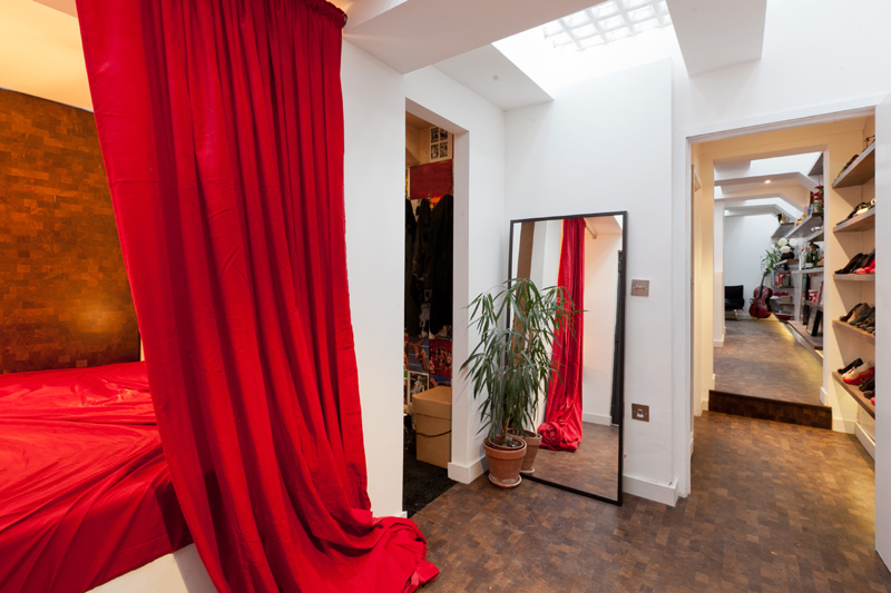 habitacion con vestidor