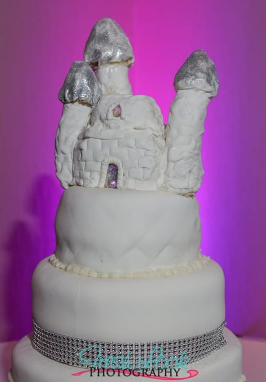 pastel boda castillo penes