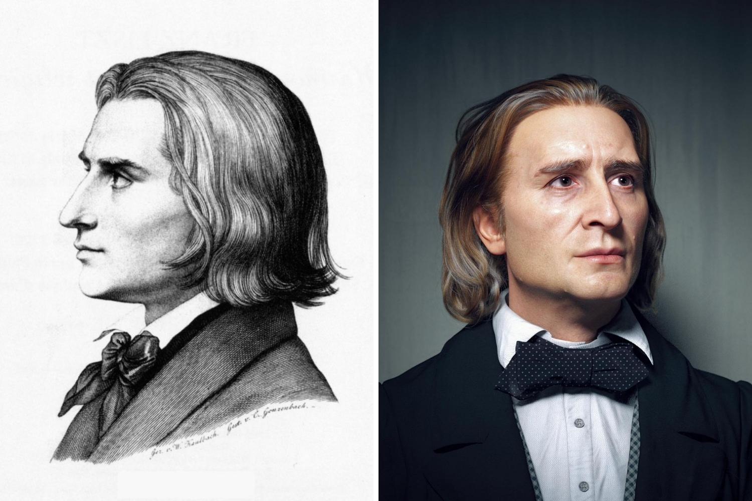 Franz Liszt en 3D