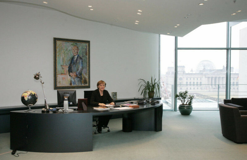 oficina de Angela Merkel