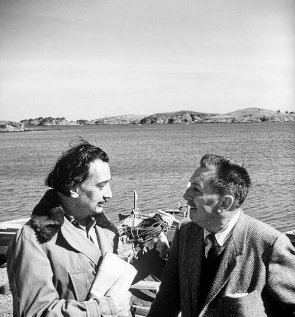 Walt Disney y Dalí