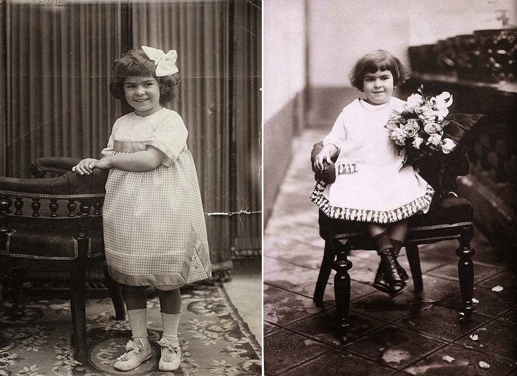 Frida Kahlo de pequeña