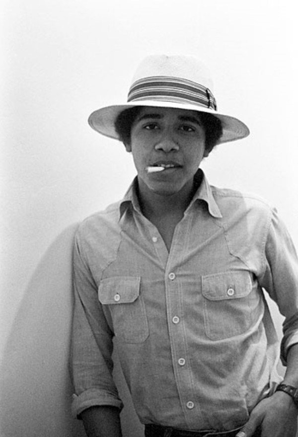 Obama de joven
